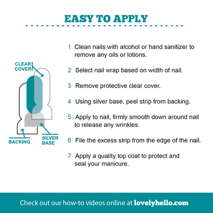 Colors of Fall Olivia Nail Wraps