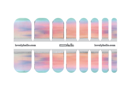 Sunrise on the Water Pedi Pedicure Wrap