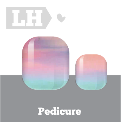 Sunrise on the Water Pedi Pedicure Wrap