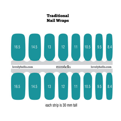 Modern French Lines Nail Wraps