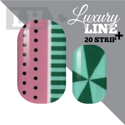 Disco Melon Nail Wraps