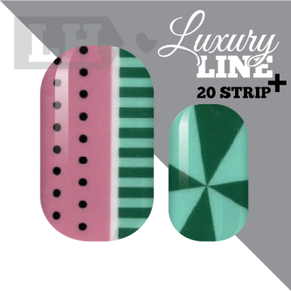 Disco Melon Nail Wraps