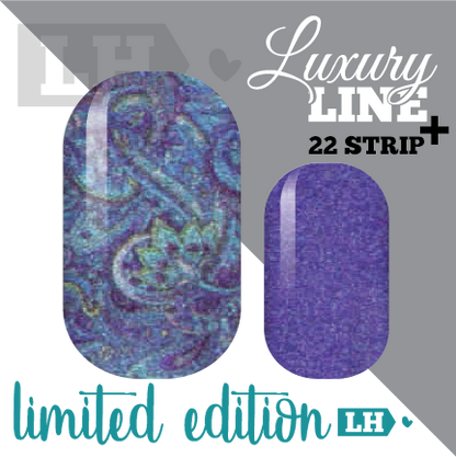 Aqua Paisley Nail Wraps (Limited Edition)