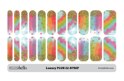 Rainbow Cheer Nail Wraps (Limited Edition)