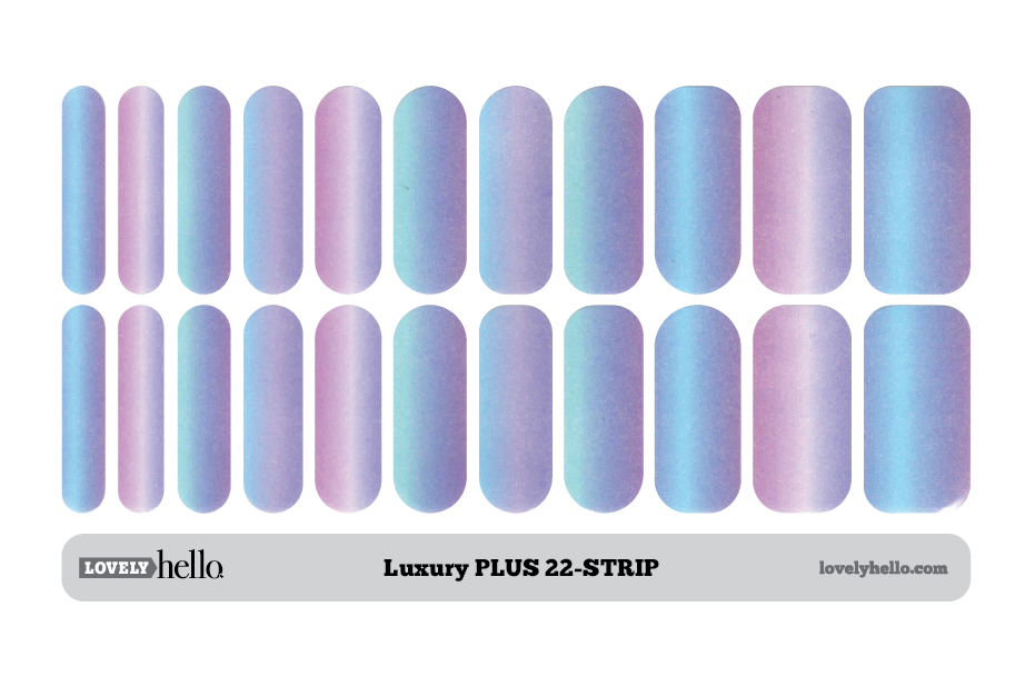 Cotton Candy Deluxe Nail Wraps