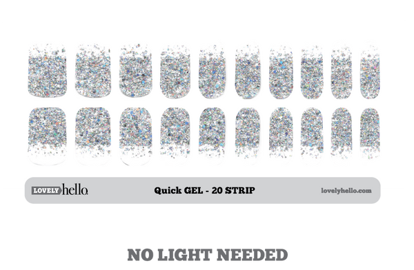 New Year's Eve Gel Nail Wraps