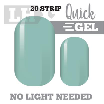 Sky Mint Quick Gel Nail Wraps