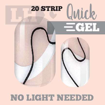 Contemporary Quick Gel Nail Wraps