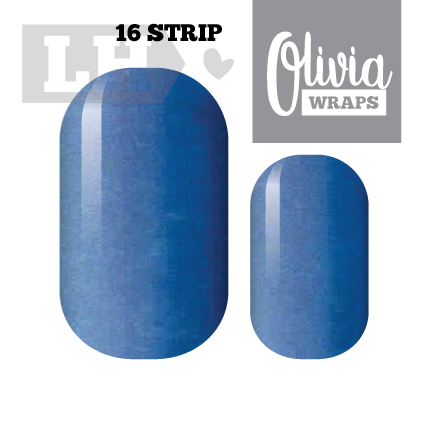 Calming Blue Ombre Nail Wrap