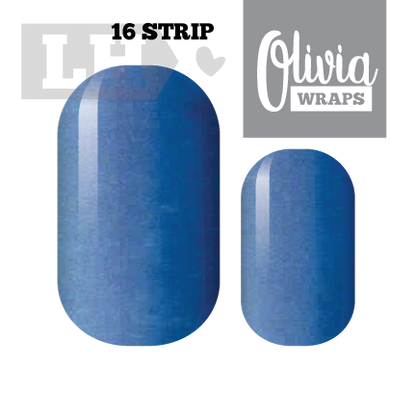 Calming Blue Ombre Nail Wrap