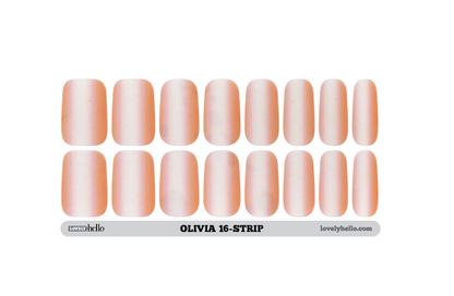 Neutral Shine Ombre Nail Wraps