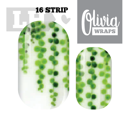 String of Pearls Nail Wrap