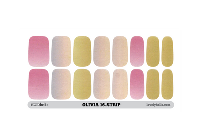 Pastel Sunrise Nail Wrap