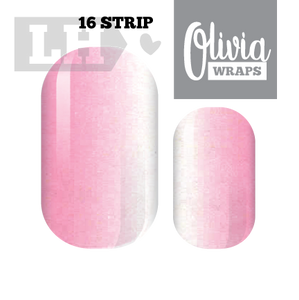 Pinkish Pearl Ombre Nail Wrap