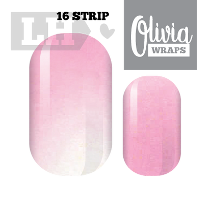 Pinky Pearl Polish Nail Wrap