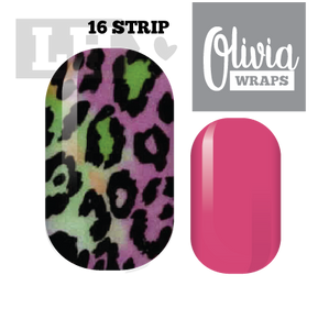 Hot Cheetah Nail Wraps