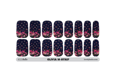 Wild Flower Nail Wraps