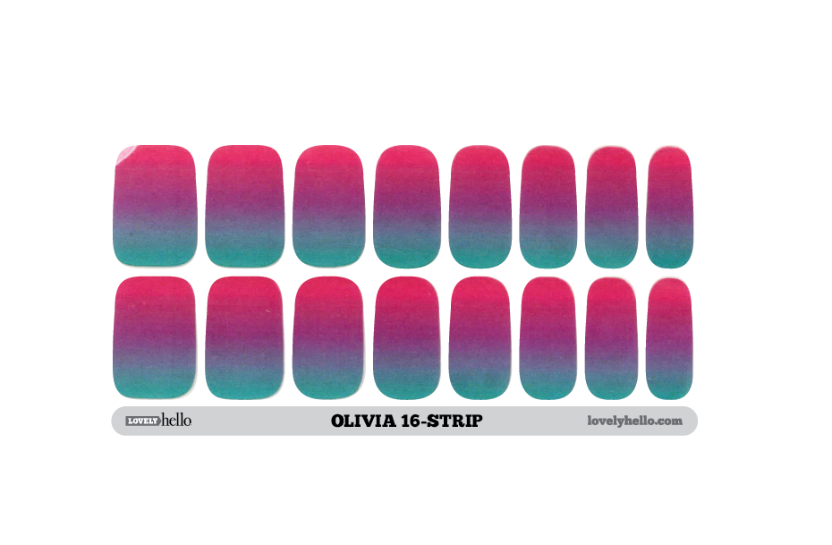 Evening Sun Ombre Nail Wraps