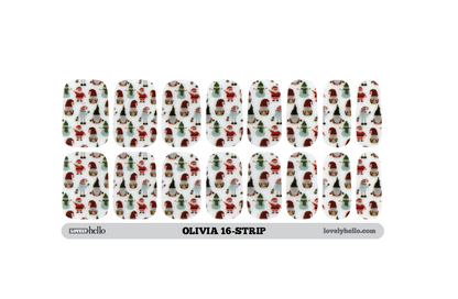 Silly Santa Nail Wraps