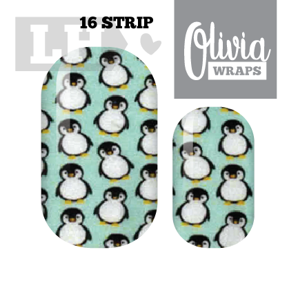 Penguin Polka Wraps