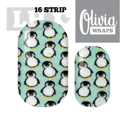 Penguin Polka Wraps