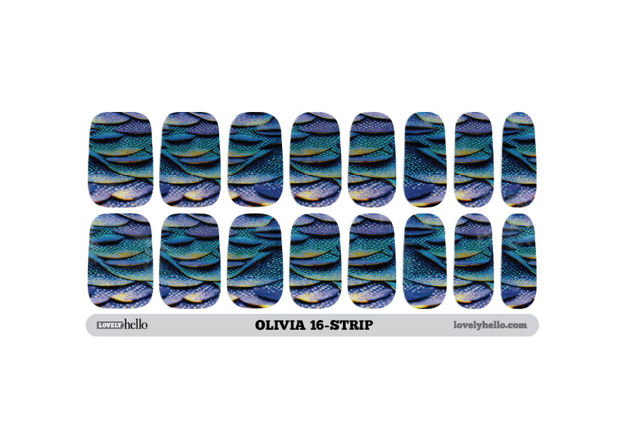 Painted Ocean Nail Wraps