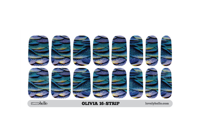 Painted Ocean Nail Wraps