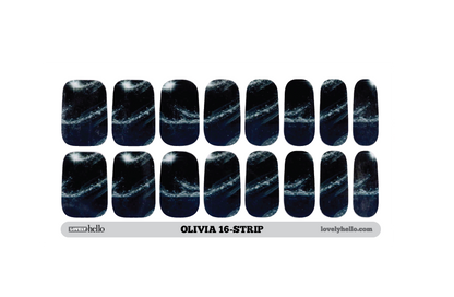 Ocean at Night Nail Wraps