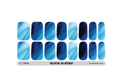 Crystal Blue Waters Nail Wraps