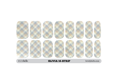 Sweet Houndstooth Olivia Nail Wraps