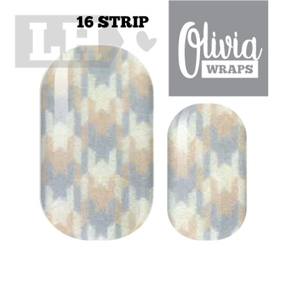 Sweet Houndstooth Olivia Nail Wraps