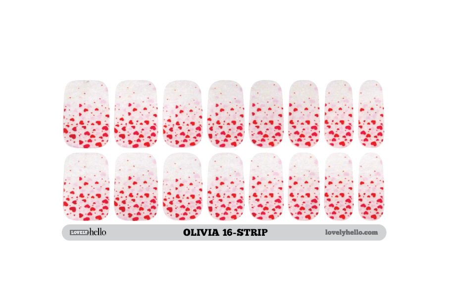 Heart Confetti Nail Wraps