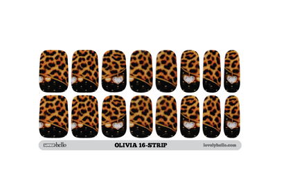 Bougie Leopard Nail Wraps