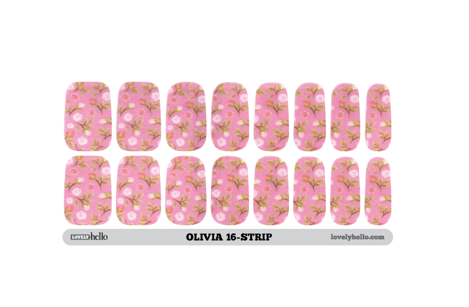 Rosette Love Nail Wraps