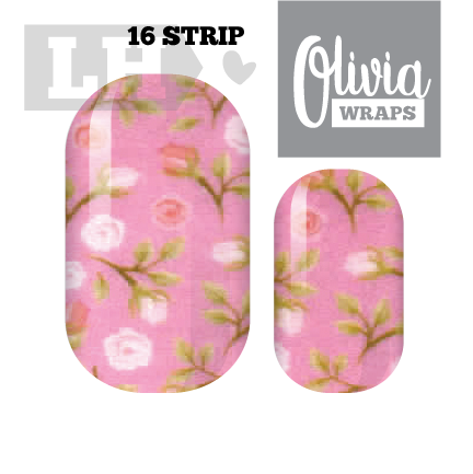 Rosette Love Nail Wraps