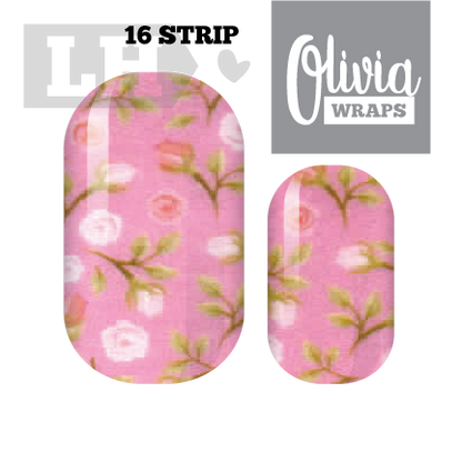 Rosette Love Nail Wraps