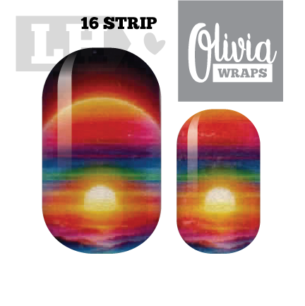 On the Water Nail Wraps