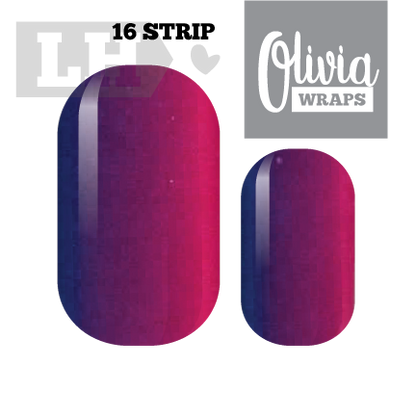 Turning Violet Nail Wraps