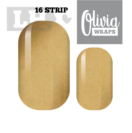 Gilded Ombre Nail Wraps