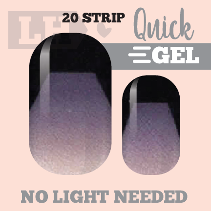 Vampire French Gel Nail Wraps