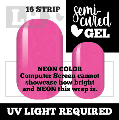 NEON Pinkalicious Nail Wraps