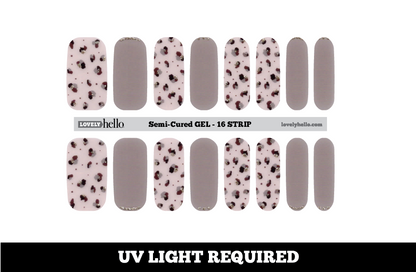 Sheer Leopard Nail Wraps