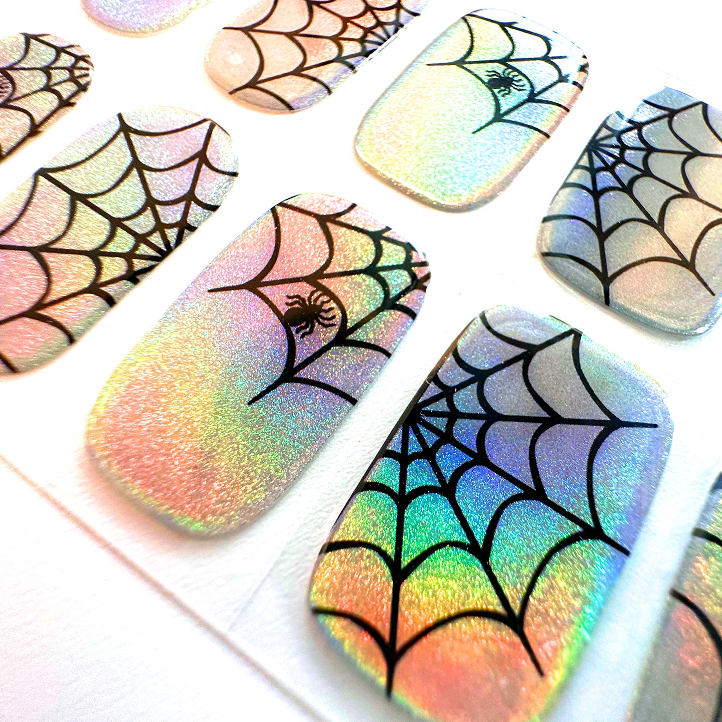 Disco Webs Nail Wraps