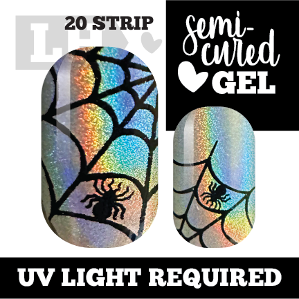 Disco Webs Nail Wraps