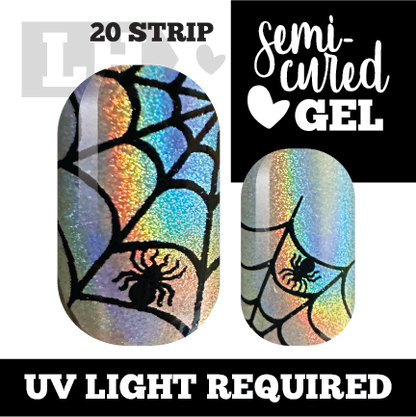 Disco Webs Nail Wraps