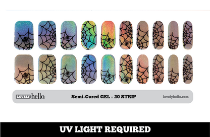 Disco Webs Nail Wraps
