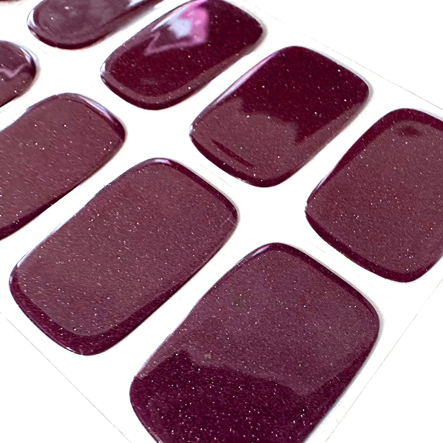 Black Cherry Gellie Nail Wraps