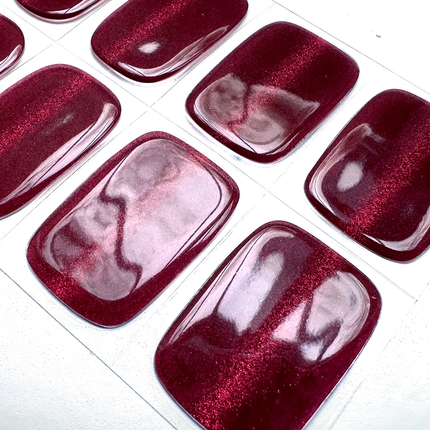 Raspberry Nail Wraps