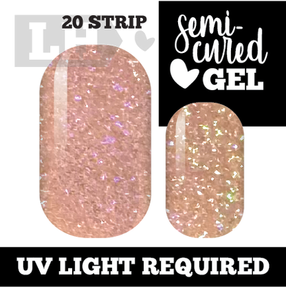 Golden Glow Nail Wraps