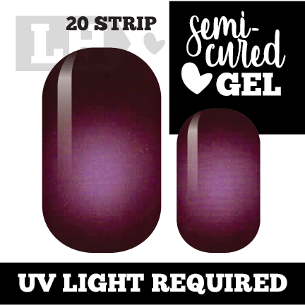 Lilac Burst Semi-Cured Gel Wraps
